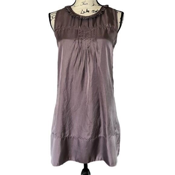 Trinity silk purple sleeveless dress small - Picture 1 of 6